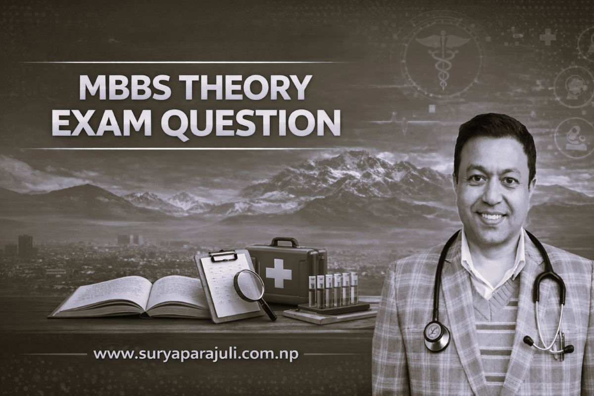 MBBS Final year | Semester: 8th | End-Semester |Paediatrics| March 22, 2026